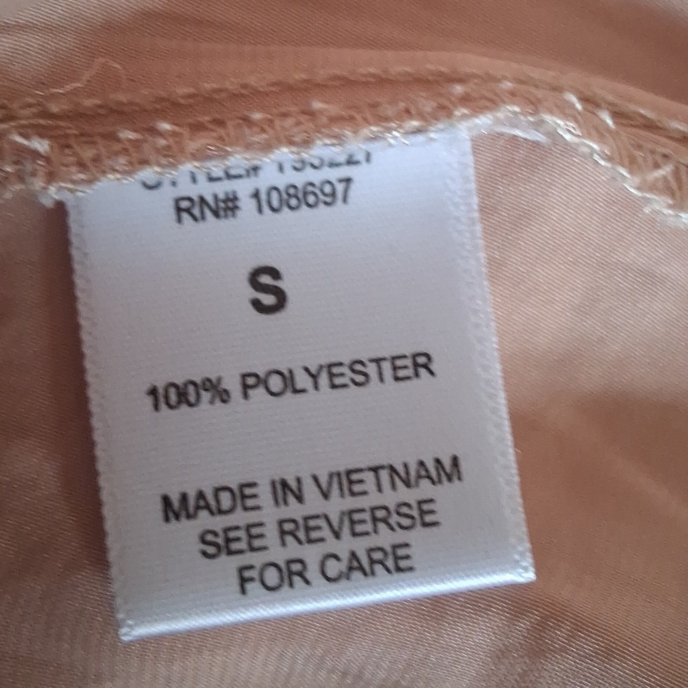 Lipslide Blush Pink V-Neck Top Size S 3/4 Sleeve Blouse - Picture 5 of 6